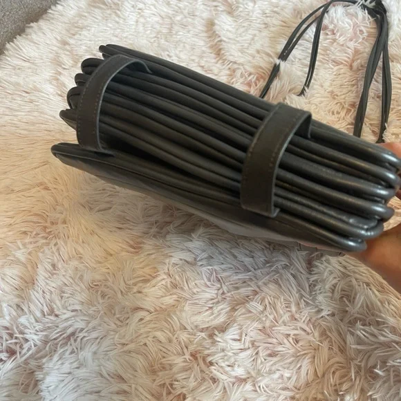 Dark gray Leather purse - Picture 12 of 12